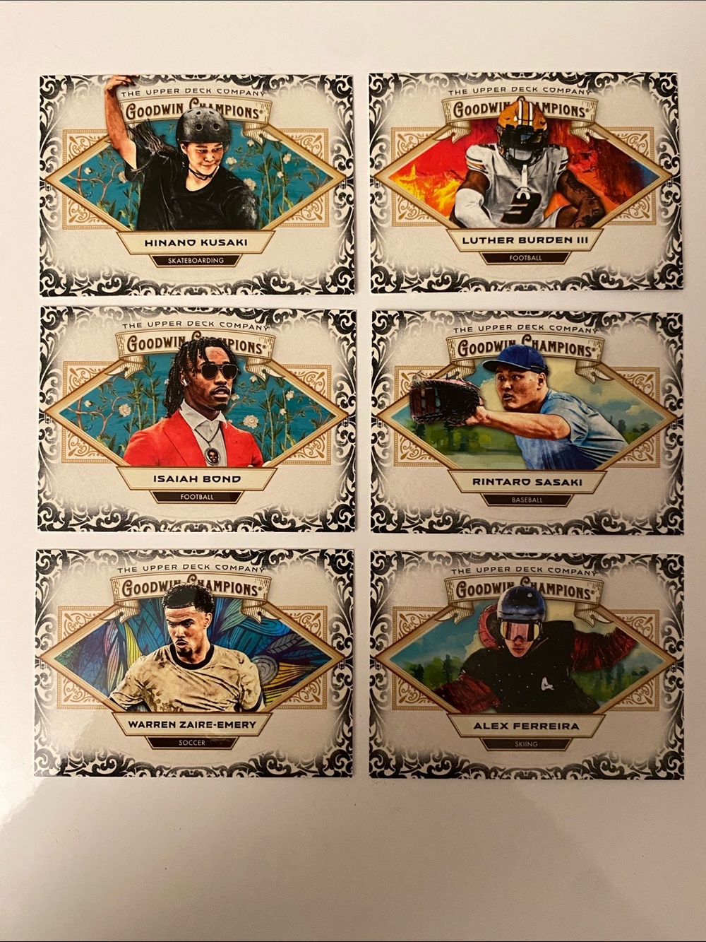2025 Goodwin Champions Glossy Black Lot (6 Cards)